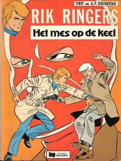 Rik Ringers - Het mes op de keel (Tweedehands)