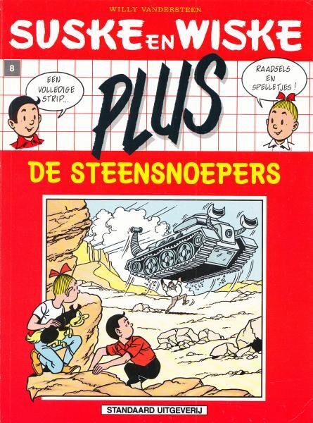 Suske en Wiske plus 8 (2e rode reeks) - De steensnoepers (Zgan)