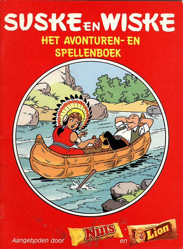 Suske en Wiske - Het avonturen- en spellenboek (Uitgave Nuts, Lion)