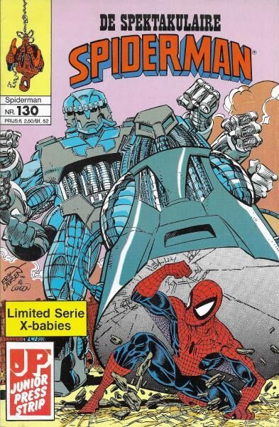 De Spektakulaire Spiderman nr. 130 - Kracht + X-babies