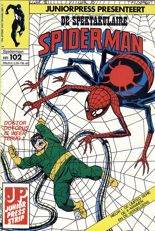 De Spektakulaire Spiderman nr. 102 - Doctor Octopus is weer terug! + De X-mannen en de Vergelders