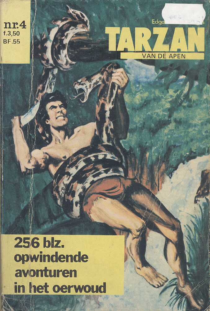 Tarzan pocket 4 - Tarzan van de apen