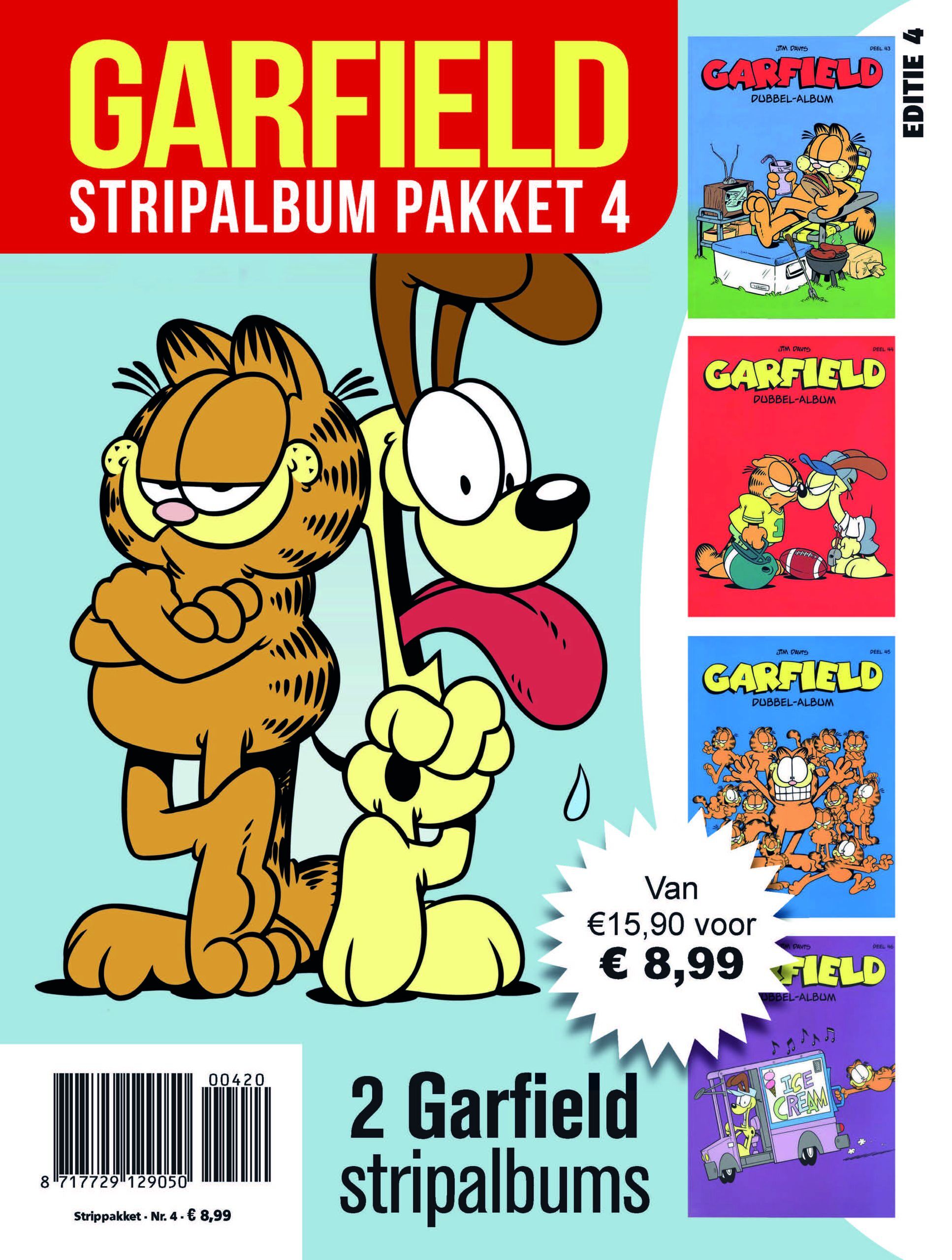 Garfield Stripalbum pakket (2 strips)