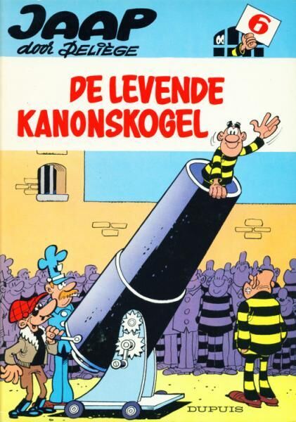 Jaap 6 - De levende kanonskogel (2ehands)