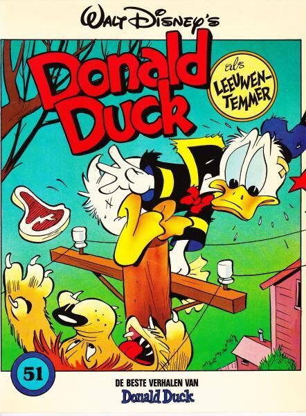 Donald Duck 51 - als leeuwentemmer (2ehands)