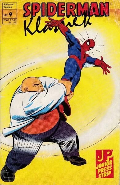 Spiderman Klassiek nr.9 - De Hersenspoeler, Oh, bittere overwinning, Wat weven we weer een warrig web...! (2ehands)