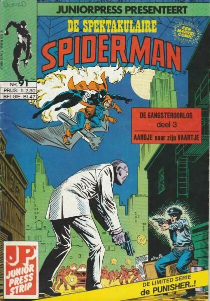 Spectaculaire Spiderman Pakket #9 - (10 strips) No. 91 t/m 100 (JuniorPress)