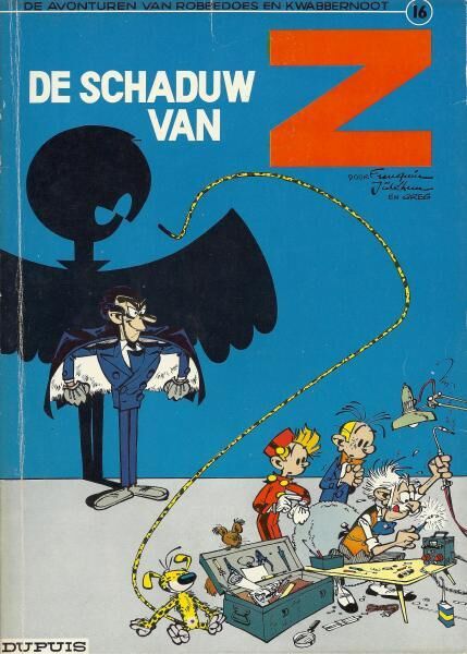 Robbedoes en Kwabbernoot 16 - De schaduw van Z (2ehands)