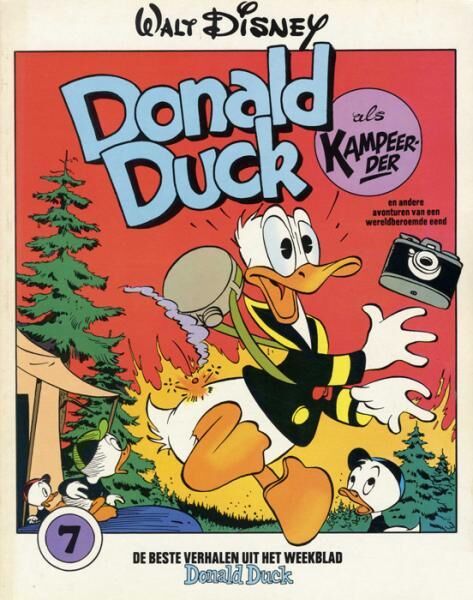 Donald Duck 7 - Als kampeerder (2ehands)