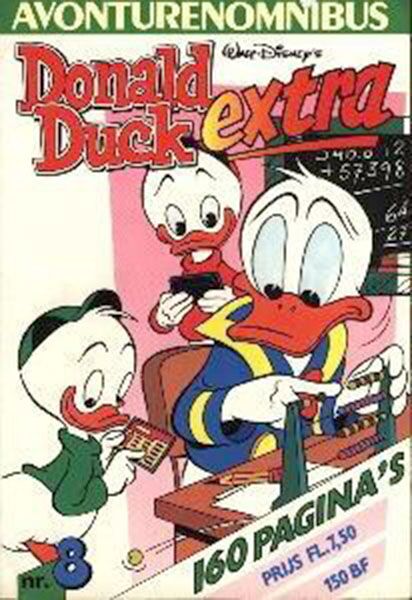 Donald Duck Extra 8 - Avonturen Omnibus (160 pagina's) (2ehands)
