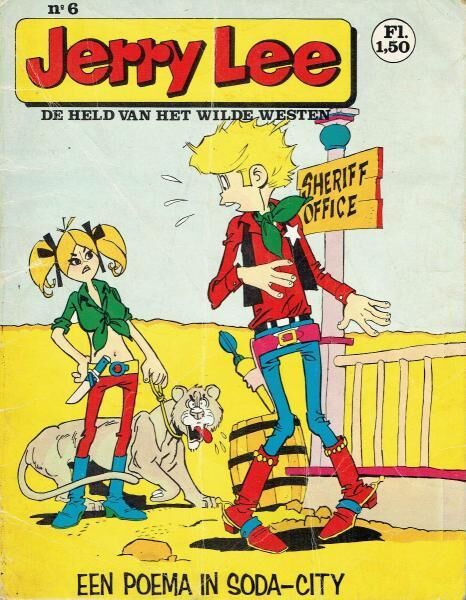 Jerry Lee 6 - Een poema in Soda-City (Druk 1969) (2ehands)