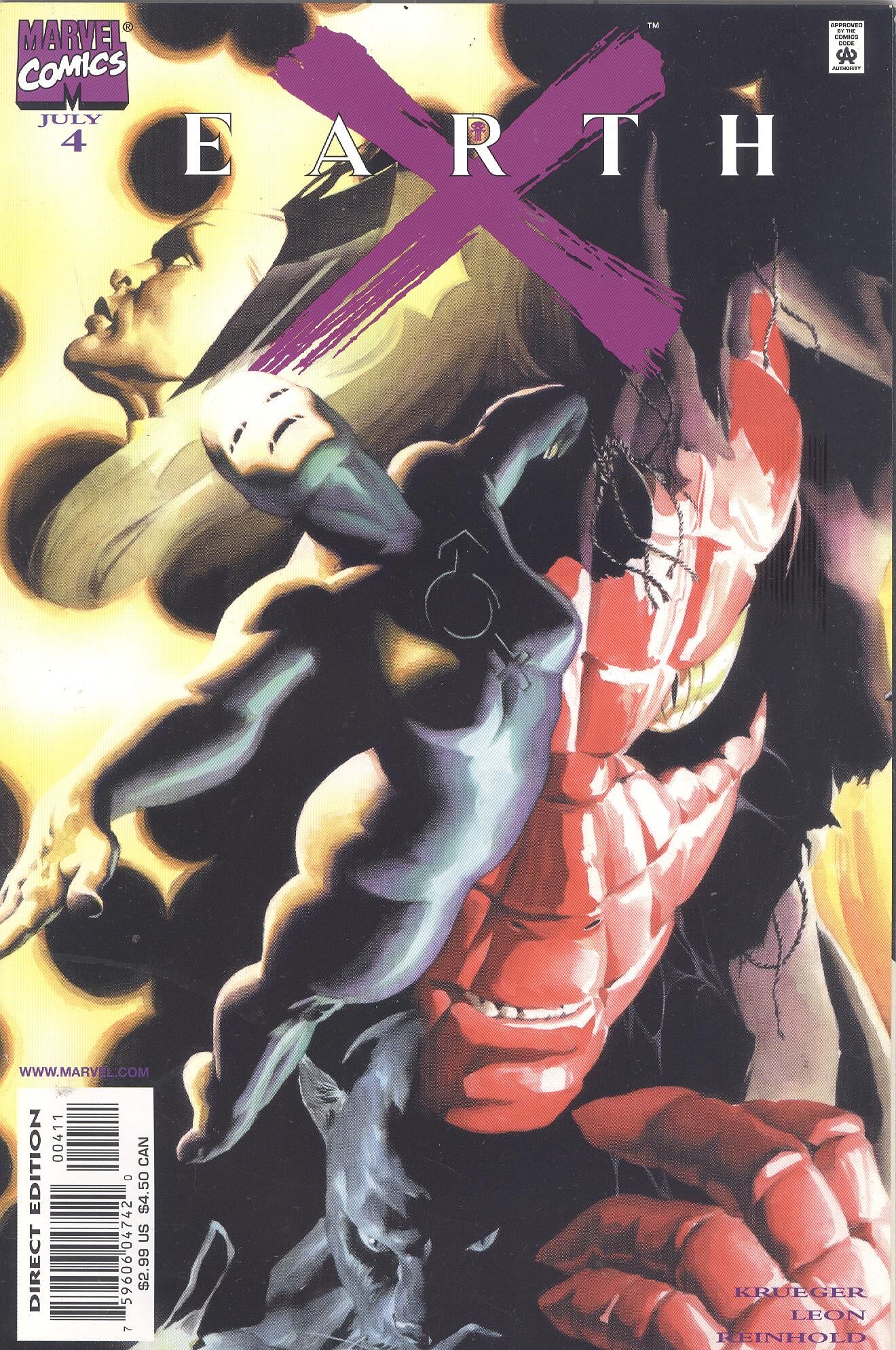 Earth X - Issue 4 (Marvel Comics) (Engels) (Z.g.a.n.)