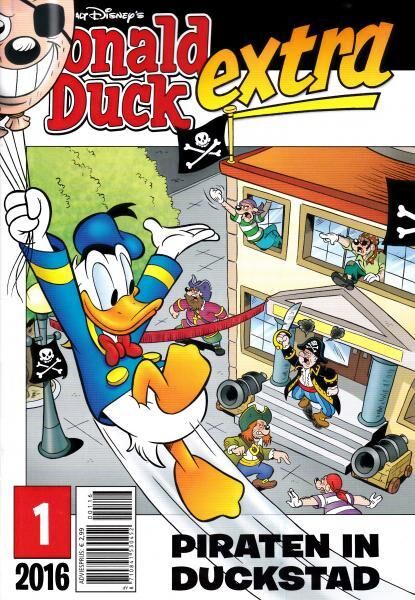 Donald Duck Extra 1 - 2016 - Piraten in Duckstad (Zgan)
