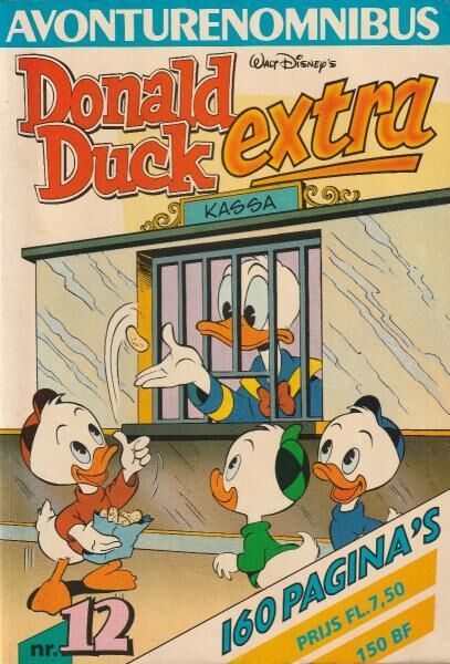 Donald Duck Extra 12 - Avonturen Omnibus (160 pagina's) (Tweedehands)