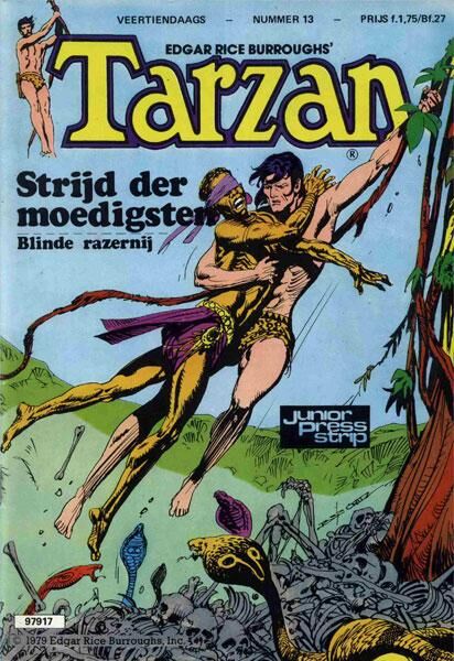 Tarzan 13 - Strijd der moedigsten + Blinde razernij (Tweedehands)