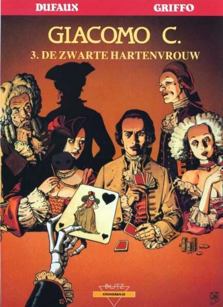 Giacomo C. 3 - De zwarte hartenvrouw (z.g.a.n.)